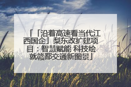 「沿着高速看当代江西国企」梨东改扩建项目：智慧赋能 科技绘就赣鄱交通新图景