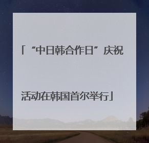 “中日韩合作日”庆祝活动在韩国首尔举行
