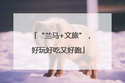 “兰马+文旅”，好玩好吃又好跑