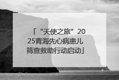 “天使之旅”2025青海先心病患儿筛查救助行动启动