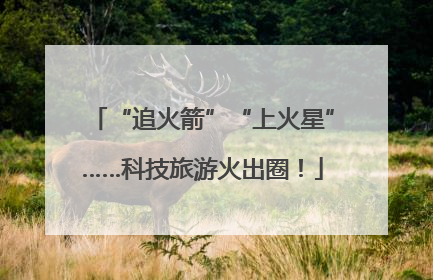 “追火箭”“上火星”……科技旅游火出圈！