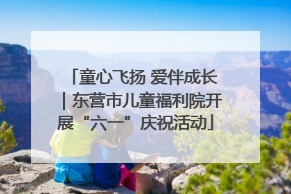 童心飞扬 爱伴成长｜东营市儿童福利院开展“六一”庆祝活动