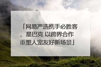 网易严选携手必胜客、星巴克 以跨界合作重塑人宠友好新场景