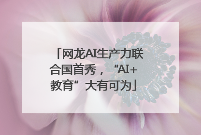 网龙AI生产力联合国首秀，“AI+教育”大有可为