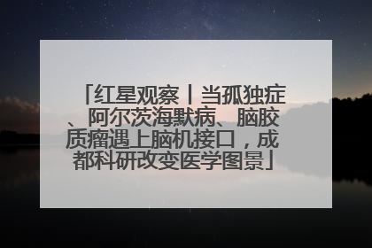 红星观察丨当孤独症、阿尔茨海默病、脑胶质瘤遇上脑机接口，成都科研改变医学图景