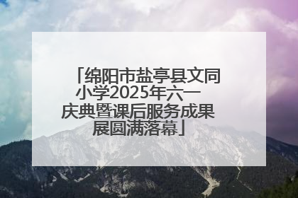 绵阳市盐亭县文同小学2025年六一庆典暨课后服务成果展圆满落幕