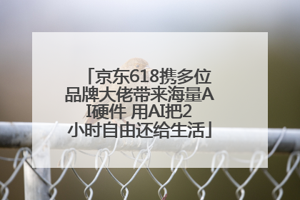 京东618携多位品牌大佬带来海量AI硬件 用AI把2小时自由还给生活