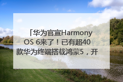 华为官宣HarmonyOS 6来了！已有超40款华为终端搭载鸿蒙5，开发者突破800万