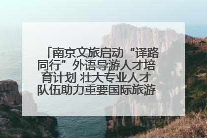 南京文旅启动“译路同行”外语导游人才培育计划 壮大专业人才队伍助力重要国际旅游目的地建设
