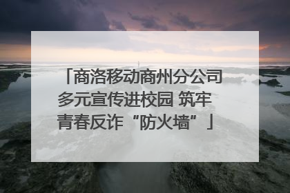 商洛移动商州分公司多元宣传进校园 筑牢青春反诈“防火墙”