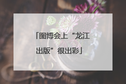 图博会上“龙江出版”很出彩