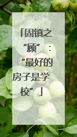 固镇之“顾”：“最好的房子是学校”