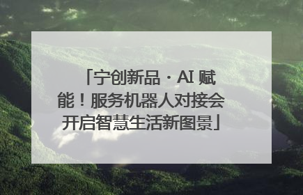 宁创新品・AI 赋能！服务机器人对接会开启智慧生活新图景