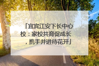 宜宾江安下长中心校：家校共育促成长，携手并进待花开