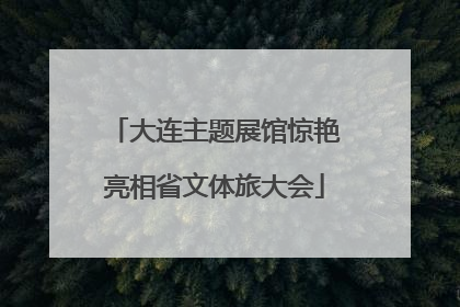大连主题展馆惊艳亮相省文体旅大会
