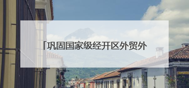 巩固国家级经开区外贸外资“第一梯队”地位——解码苏州工业园区样本