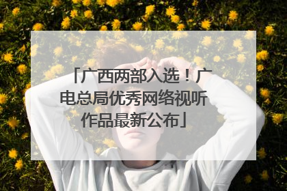 广西两部入选！广电总局优秀网络视听作品最新公布