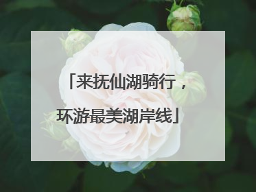 来抚仙湖骑行，环游最美湖岸线