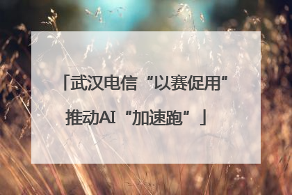 武汉电信“以赛促用”推动AI“加速跑”