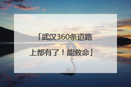 武汉360条道路上都有了！能救命