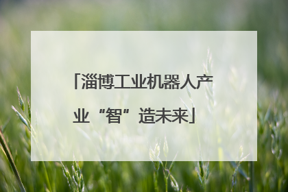 淄博工业机器人产业“智”造未来