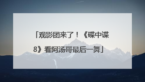 观影团来了！《碟中谍8》看阿汤哥最后一舞