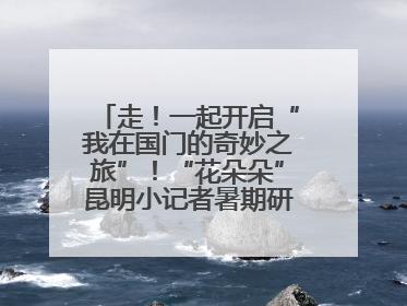 走！一起开启“我在国门的奇妙之旅”！“花朵朵”昆明小记者暑期研学营招生啦