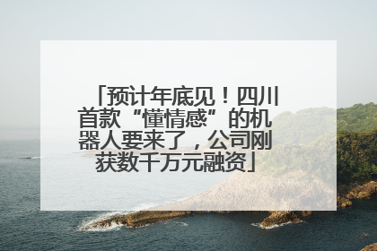 预计年底见！四川首款“懂情感”的机器人要来了，公司刚获数千万元融资
