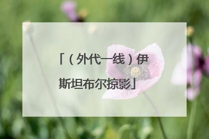 （外代一线）伊斯坦布尔掠影