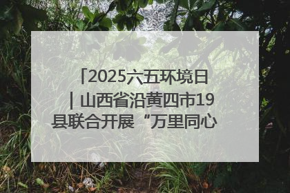 2025六五环境日｜山西省沿黄四市19县联合开展“万里同心，共护黄河”环保志愿者助力一泓清水入黄河公益活动